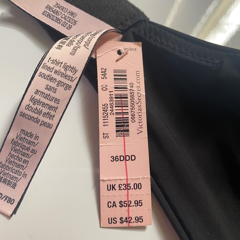 NWT Victoria’s Secret Lightly Lined Wireless T-Shirt Bra - Picture 10 of 10